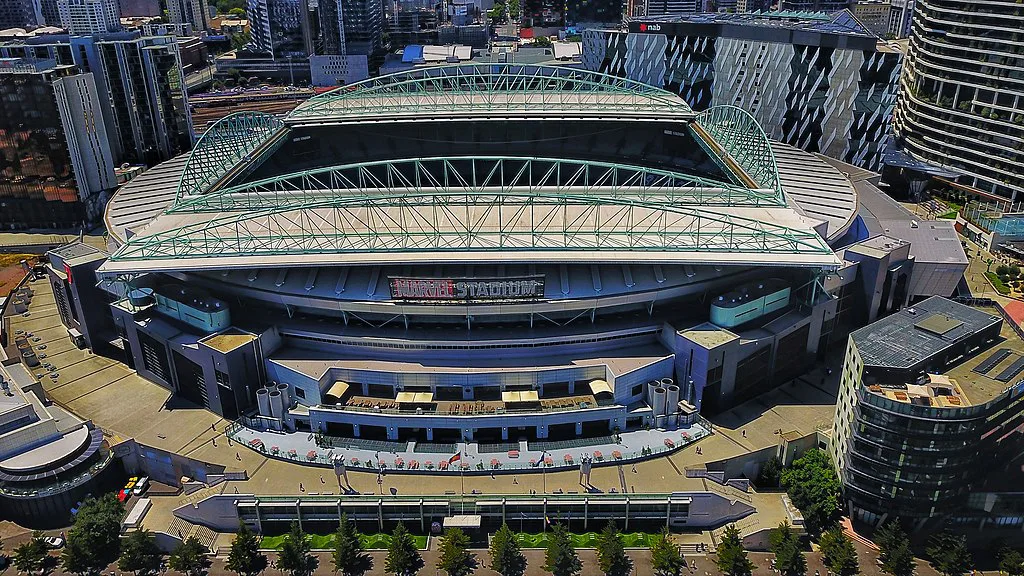 Docklands Stadium سقف اتوماتیک