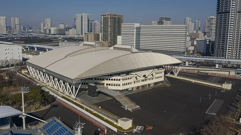 سقف برقی Ariake Coliseum